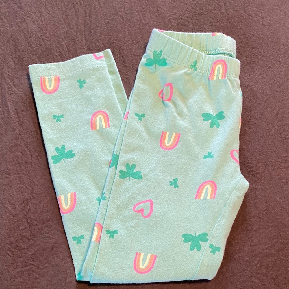 Cat & Jack Shamrock Leggings